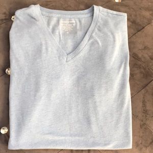 Light Blue Cotton Tee